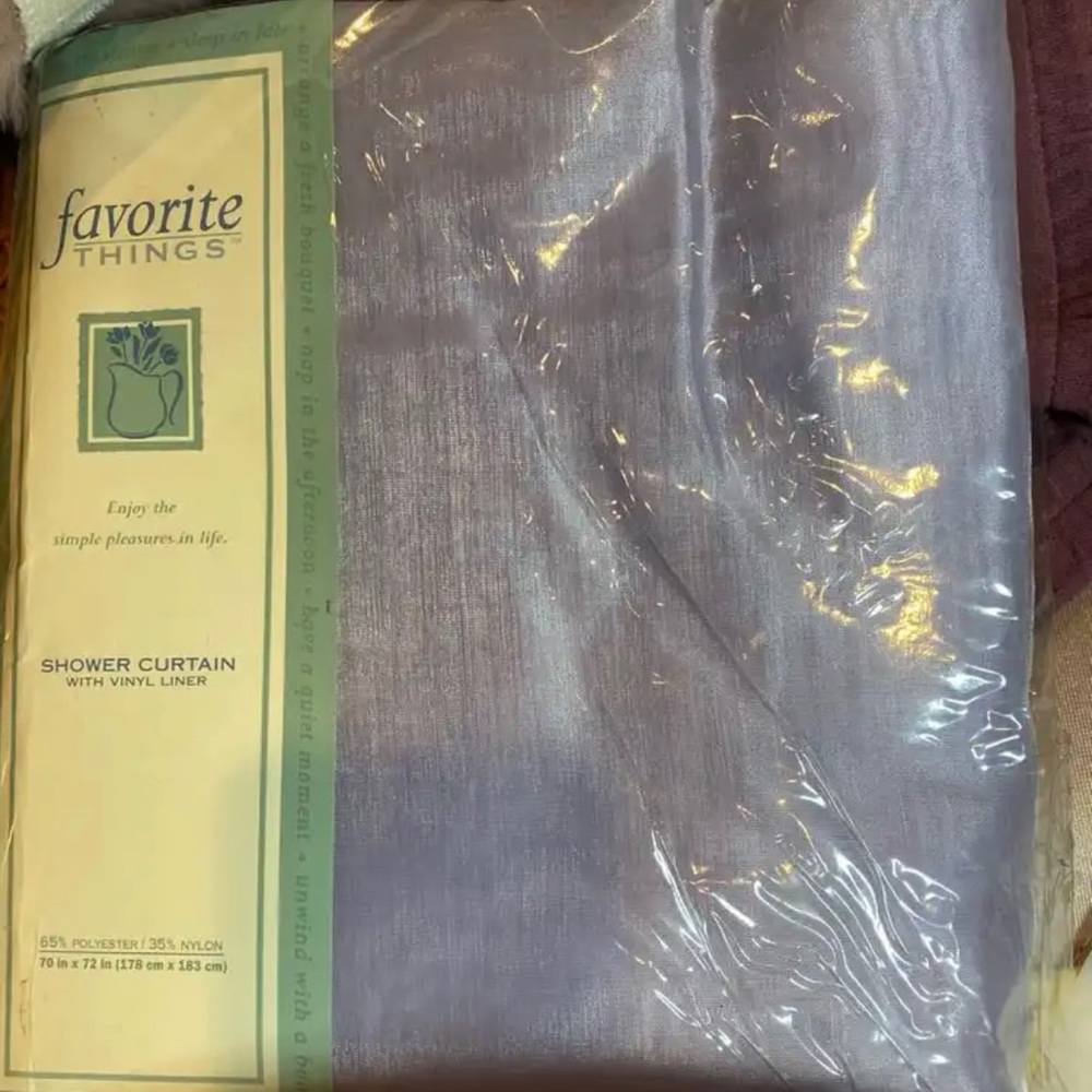 Shower Curtin with Liner